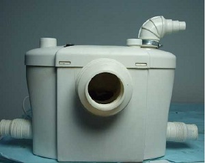Pompa cu tocator pentru wc